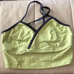 Two lulu lemon athletic bra tops